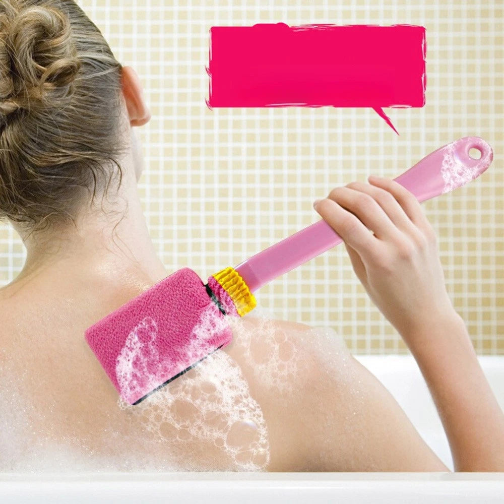 Long Handle Bath Brush Bathroom Shower Brush Random Color Shower brush