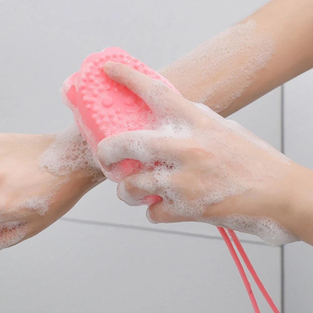 6 Pcs Bath Brush Body Bathing Scrubber Cleaning Scrubbers for Home