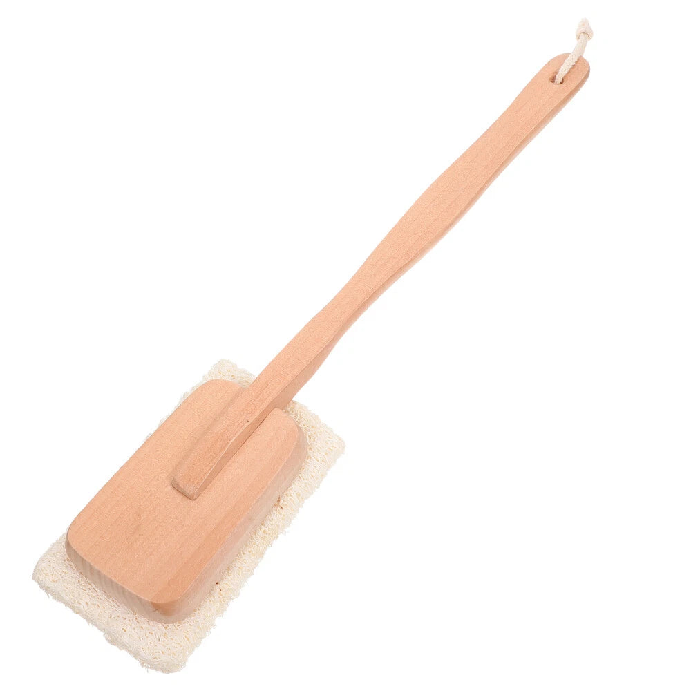 Soft Back Brush Loofah Dish Bath Tool Natural Scrubber