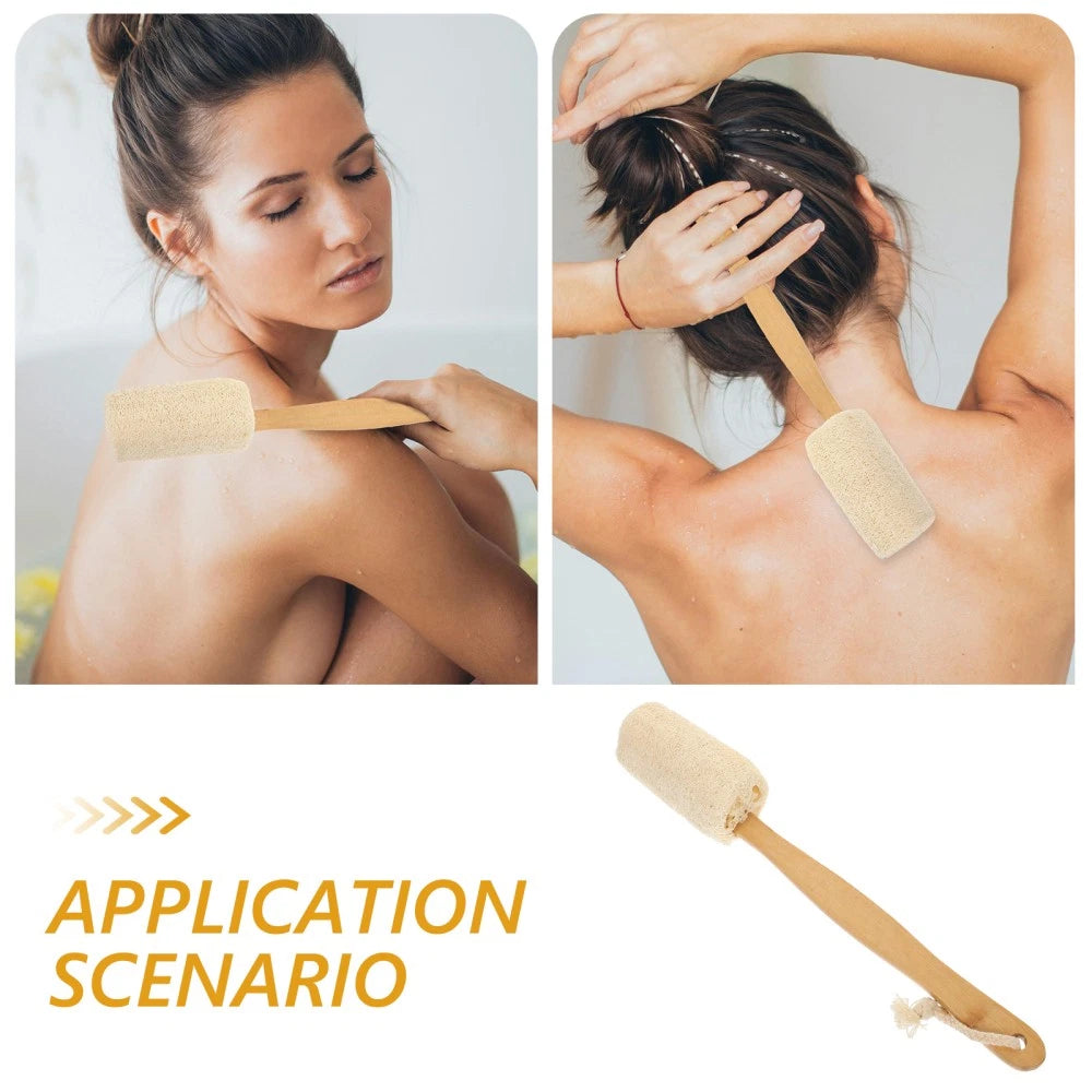 Back Exfoliating Brush Multi-function Body Bath Brush Portable Back Scrubber