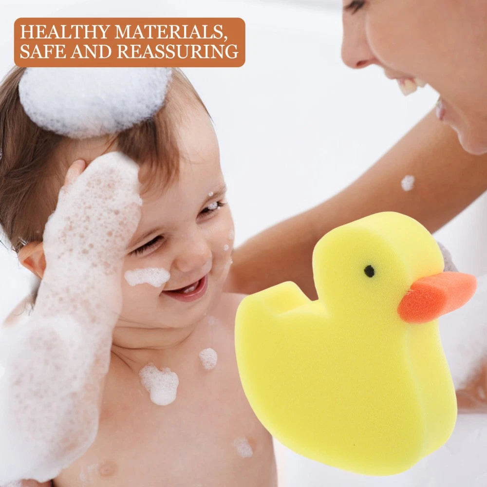 4 Pcs Little Bath Brush Toddler Baby Sponges for Bathing