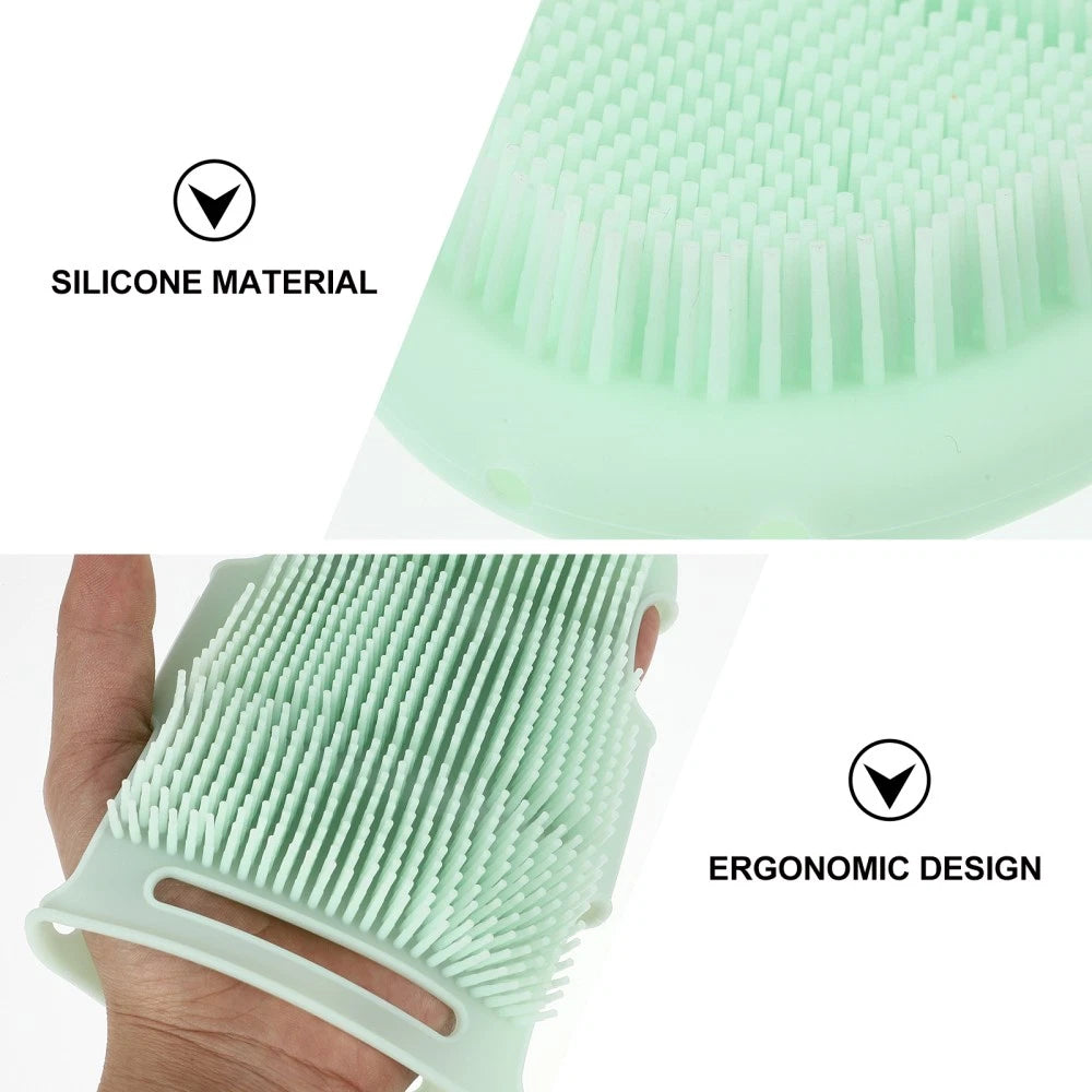 Household Bath Brush Brush Silicone Bathing Glove Brush
