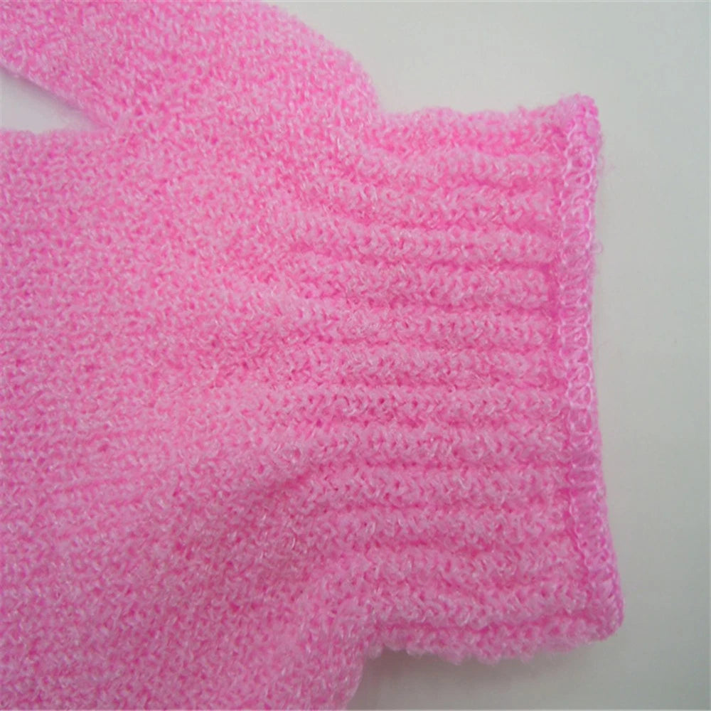 5 Pairs Bath Gloves Exfoliate Body Exfoliator Exfoliating Scrubber