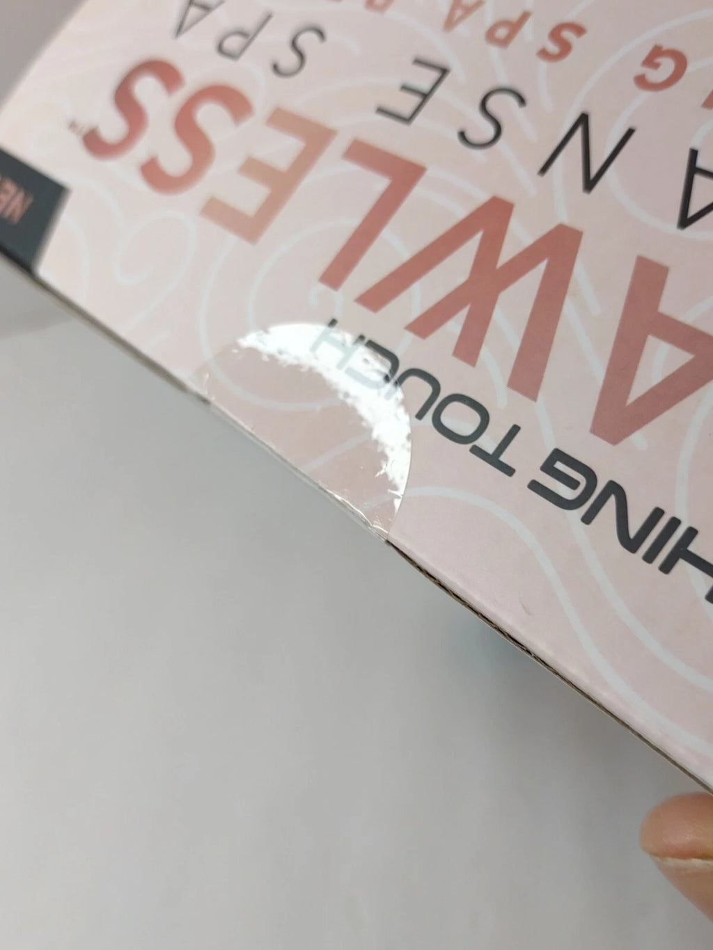 New Finishing Touch Flawless Cleanse Spa Spinning Body Brush