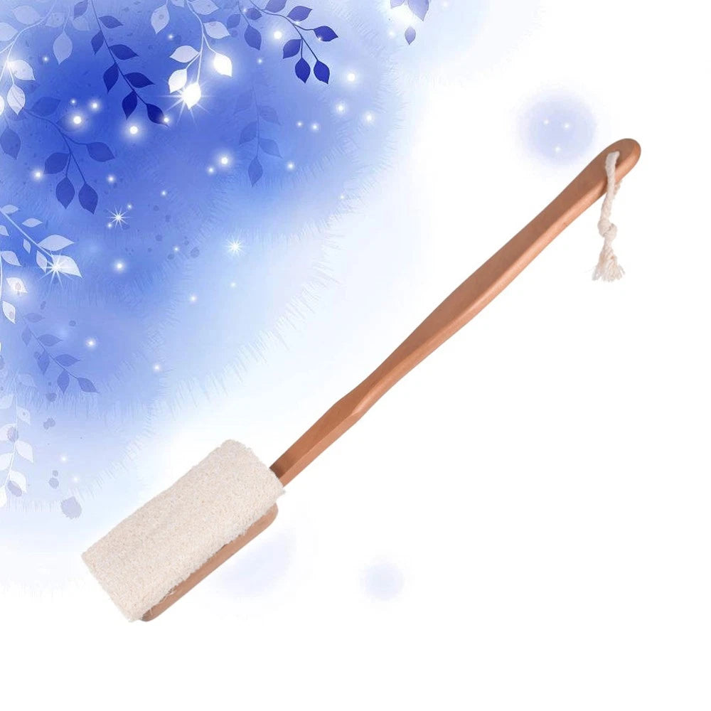 Loofah Bath Brush Natural Back Scrubber Exfoliating Body for Bathing