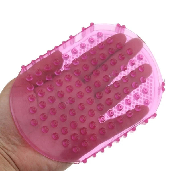 Massage Brush Bath Anti-Cellulite Silicon Brush Glove Scrub Shower Body Massager