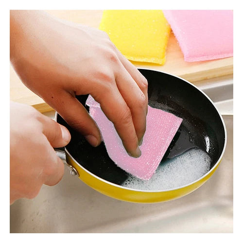 Superio Nylon Cleaning Sponge Dish Scrubber Multi-Surface Scratch Free Scour Pad