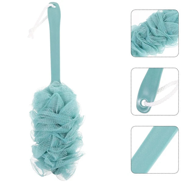 Bath Brush Man Back Lotion Applicator for Women Bathing with Long Handle