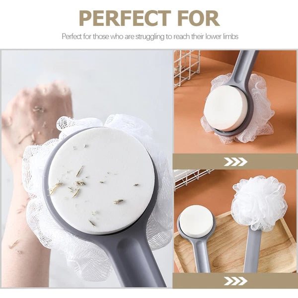 3 PCS Bath Ball Brush Child Back Scrubber for Shower Exfoliating