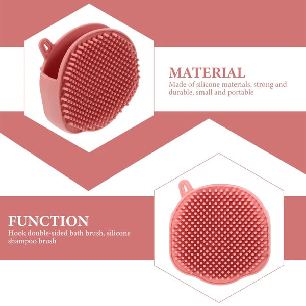 Bath Brush Body Scrubber Exfoliator Exfoliating Newborn Travel Silicone Shower