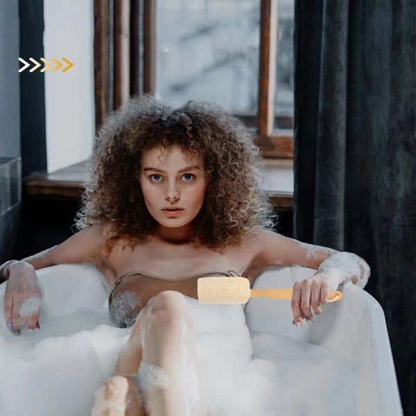 Back Exfoliating Brush Multi-function Body Bath Brush Portable Back Scrubber