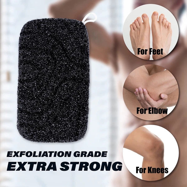 Dual Texture Extra Exfoliating Body Scrubber Loofah Sponge for Use in Shower