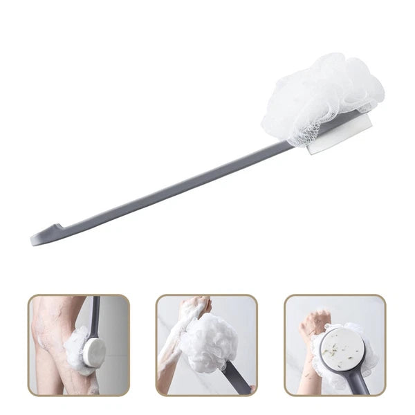 Bath Ball Brush Body Shower Scrubber Exfoliating for Child Back Double-sided