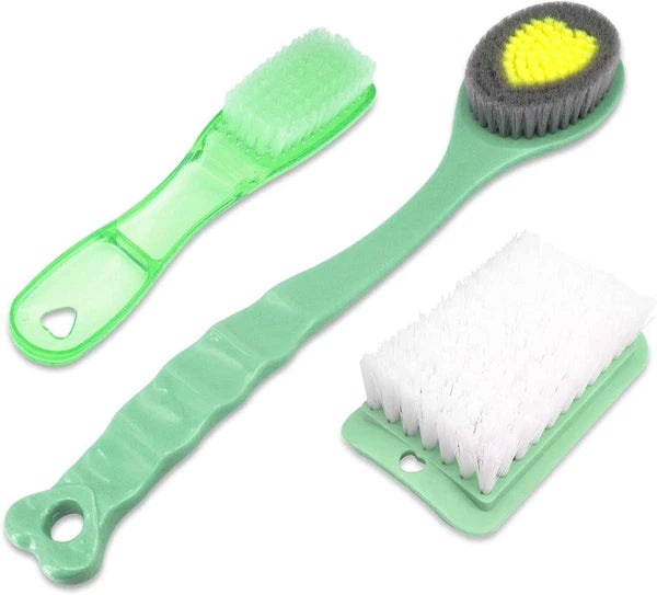 Bath Brush with Long Handle,Back Cleaning Brush,Back Scrubber -Bath & Shower UK