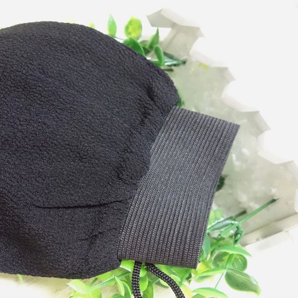 Exfoliating Mitt Loofah Back Massager Gloves Shower Women Bath Scrubber