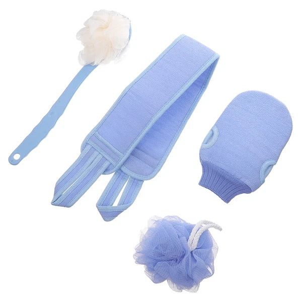 Back Rub Artifact Elderly Long Handle Bath Brush Shower Scrubber