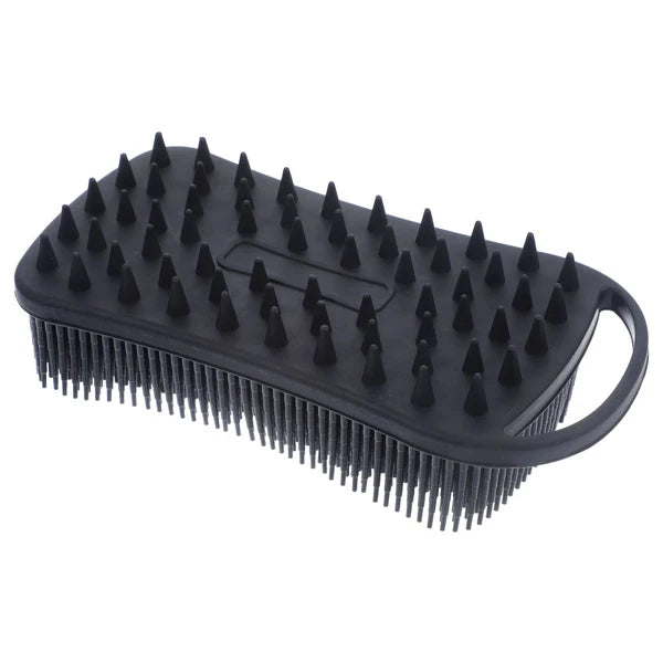 Bath Brush Man Travel Shower for Cleaning Soft Silicone Body Scrubber