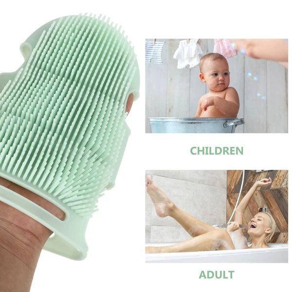 Household Bath Brush Brush Silicone Bathing Glove Brush