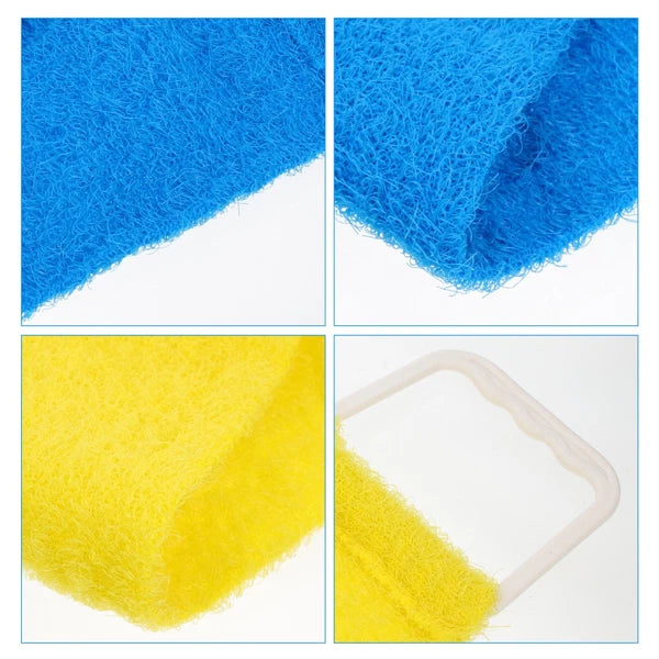 Bath Towel Exfoliating Scrubber Back Washcloth Miss Man Strip Brush