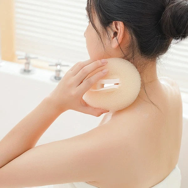 2 Pcs Bath Ball Brush Travel Cleaning Scrubber Shower Exfoliator