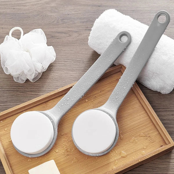 Scrub Brush Elder Multi-functional Exfoliating Bath Shower Back Scrubber for