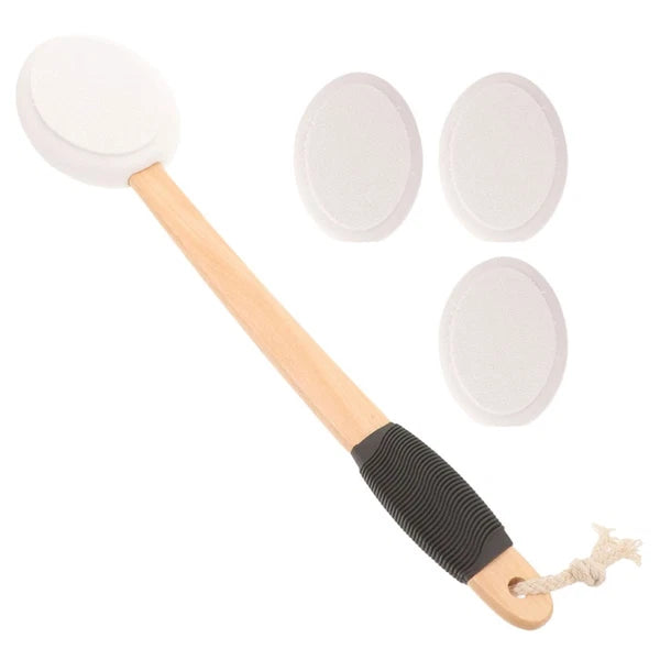 Anti- Bath Brush Set Body Lotion Applicator for Back Baby Cream