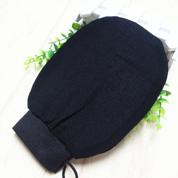 Exfoliating Mitt Loofah Back Massager Gloves Shower Women Bath Scrubber