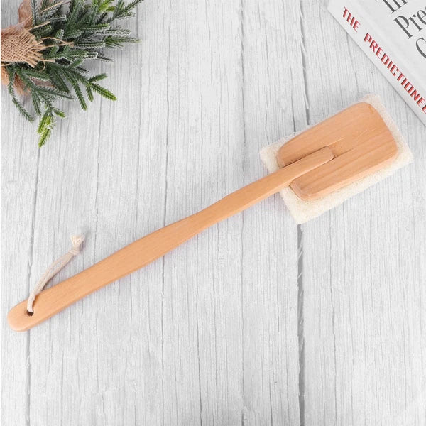 Loofah Bath Brush Exfoliating Back Scrubber with Handles Man Shower