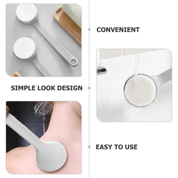 Scrub Brush Elder Multi-functional Exfoliating Bath Shower Back Scrubber for