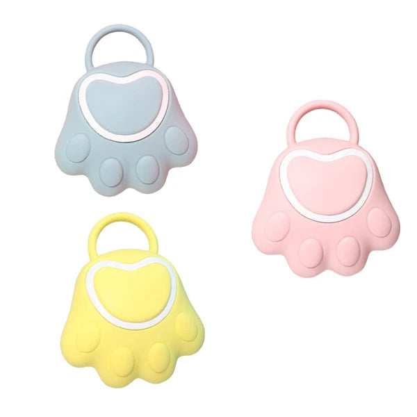 3 Pcs Silicone Bath Brush Mother Toddler Infant Massage Scrubber