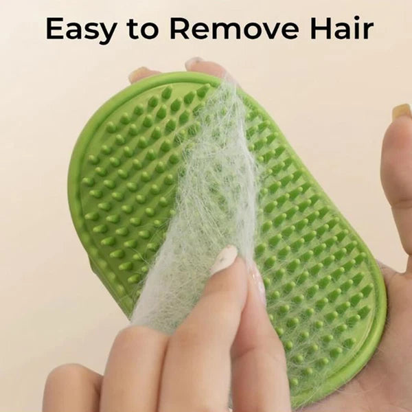 Brand New Dog Bath Brush, Aoche Pet Bath Comb Brush Soothing Massage Rubber Comb
