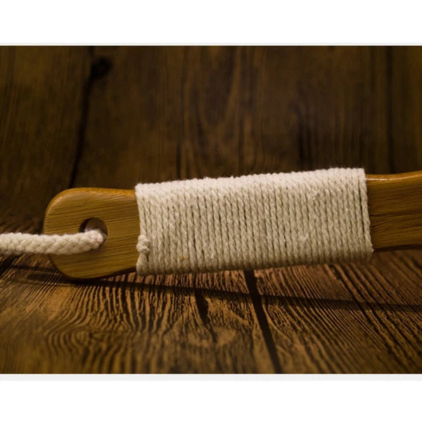 1pc Microfiber Bath Brush Long Handle Bath Scrubber Body Massage Brush Shower