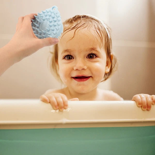 Bath Brush Child Hair Scrubber for Scalp Silicone Face Scrubbers