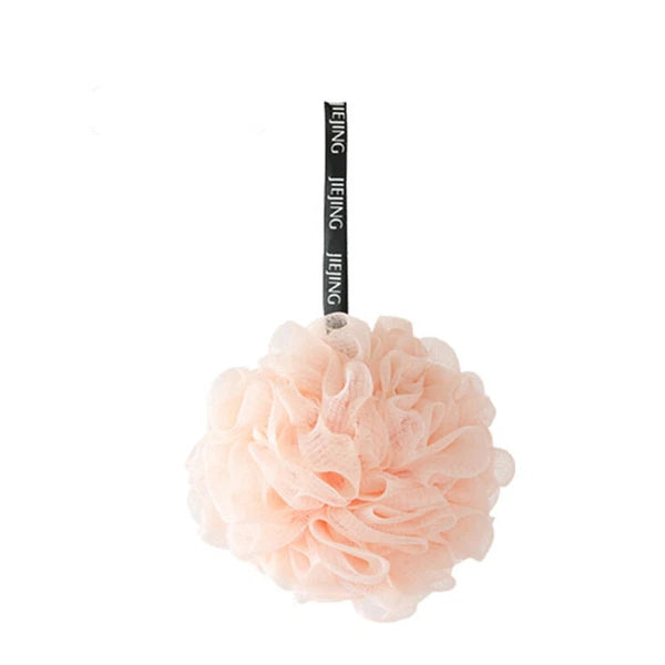 Sponge Mesh Ball Exfoliating Body Puff Soft Bath Shower Wash Scrunchie Buffer