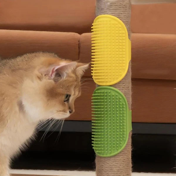 Brand New Dog Bath Brush, Aoche Pet Bath Comb Brush Soothing Massage Rubber Comb