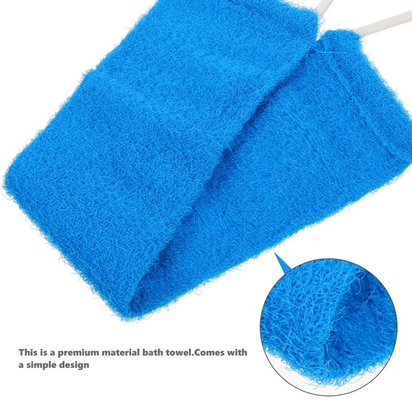 Bath Towel Exfoliating Scrubber Back Washcloth Miss Man Strip Brush