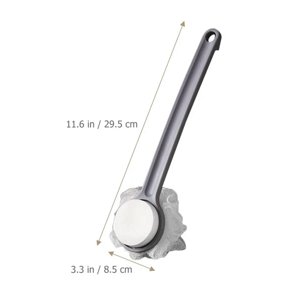 Bath Ball Brush Body Shower Scrubber Exfoliating for Child Back Double-sided