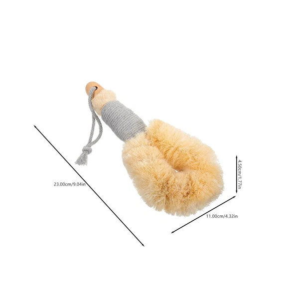 Bath Brush Back Shower Scrubber Dry Brushing Body Bathroom Bathing