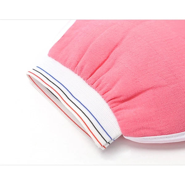 5 Pcs Bath Gloves Men and Women Mitts for Shower Body Scrub Brush