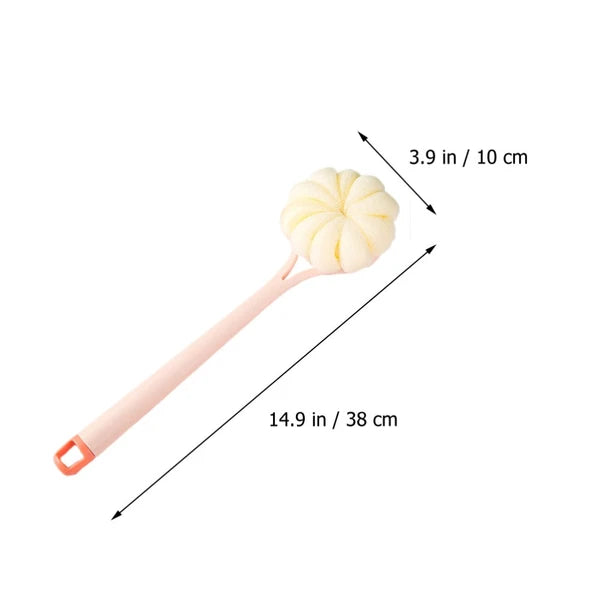 Bath Brush Multi-functional Exfoliating Shower Scrubber for Body Men Handle