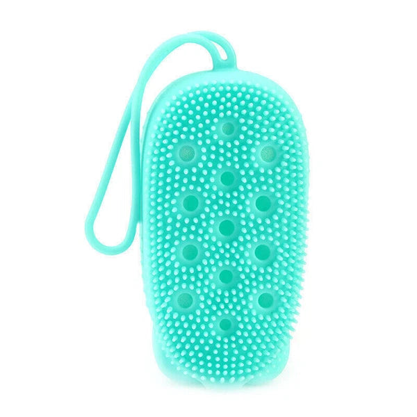 Soft Silicone Shower Brush Body Wash Bath Exfoliating Skin Scrubber Massage Bath