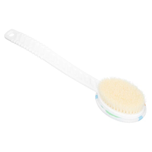 Double-head Shower Brush Man Skin Exfoliating Back Washing Bath Scrubber