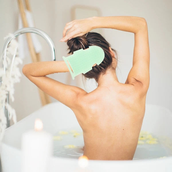 Household Bath Brush Brush Silicone Bathing Glove Brush