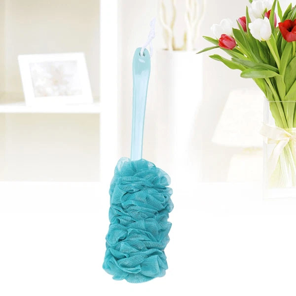2 Pieces Bath Brush Man Bathing with Long Handle Back for Shower Men
