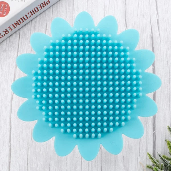 Shampoo Brush Durable Bath Brush for Baby Kids (Blue) baby shower brush