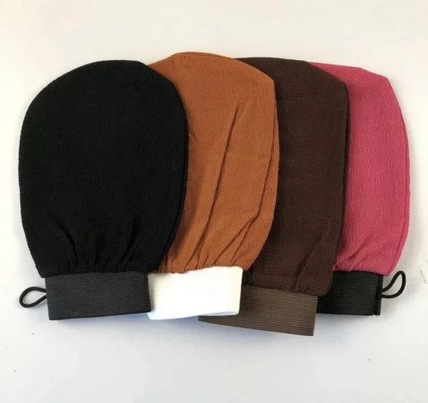 Body Deep Exfoliating Bath Glove | 4 Pack