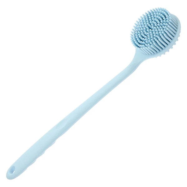 Silicone Bath Brush Scrubber Man Back for Shower Body with Handle