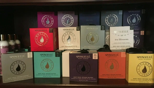 Spongelle Body Wash Infused Buffer CHOOSE a Scent, Shower Sponge 14-28+ Uses NEW