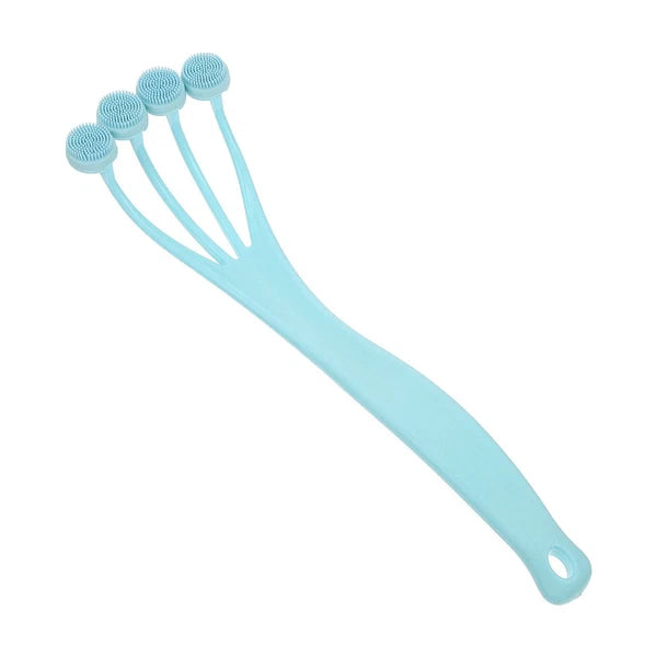 2 Pack Exfoliating Bath Brush Back Scrub Shower Body Scrubber Miss Silicone