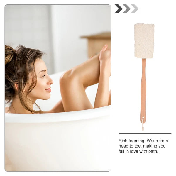 Soft Back Brush Loofah Dish Bath Tool Natural Scrubber